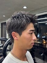 ニコ トウキョウ ロジック(nico TOKYO Logic)&nbsp;刈り上げアップバングスパイキーショートパーマスパイラルパーマ