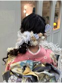 成人式ヘアセット