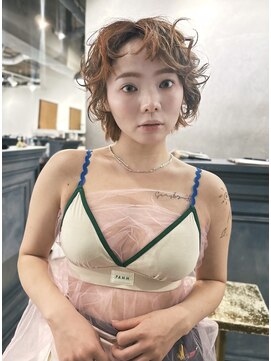 クイン(qin) オレンジローライトブラウン