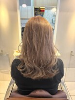 モップス 富岡店(MOPS)&nbsp;ミルクティーベージュ×髪質改善カラー