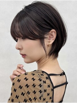 アッシュ 茗荷谷店(Ash) 茗荷谷ショートカット白髪ぼかし白髪染めハイライト髪質改善ボブ