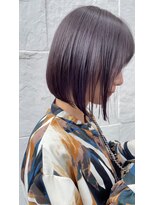 アヴァンス 難波店(AVANCE.)&nbsp;前下がりワンレングス