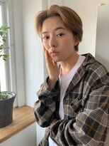 トイロ 横浜(Toiro)&nbsp;ハンサムショートセンターパートショートダブルカラー