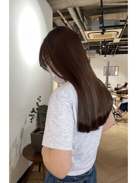 ラボヌールヘアーレーヴ 池袋店(La Bonheur hair reve) 【池田】レイヤーなしロング/高発色カラー/アースカラー