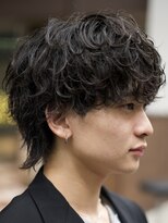 ノードオム 栄(NODE HOMME) シャドウパーマニュアンスパーマ波巻きスパイラルパーマ名古屋栄
