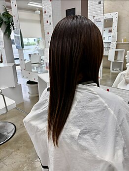 プール アニック ヘアー POUR ANNICK HAIRの写真/ダメージをおさえてお手入れが楽にストレスフリー☆