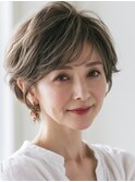 トップふんわり大人ショートボブ