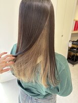 ハル 南平岸(HARU) 透明感ベージュインナーカラー