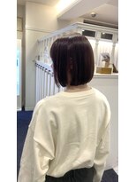 トゥルーブ バイ ファースト 富沢店(trove by first) ボブ/イルミナカラー/オージュアトリートメント
