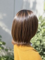 ルシードスタイル クリザンテーム&nbsp;光をまとう、やわらかストレートボブ