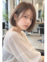FRAMES 南浦和店【11月6日OPEN（予定）】&nbsp;ショートボブ髪型20代30代40代前髪あり前髪なし面長丸顔南浦和