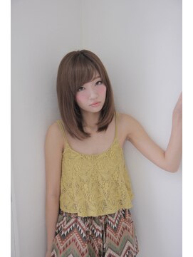 ヘアデザイン ラポール 茨木店(hair design Rapport) 王道ナチュラルストレート/小顔ナチュラルボブスタイル★