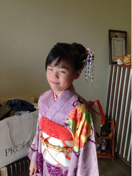 禅 新神野店(ZEN) 七五三アップスタイル