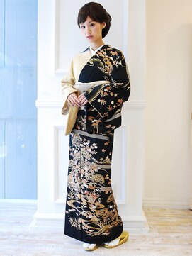 ゲッカビジン(GEKKABIJIN) レンタル訪問着AS36 39000円《東京着物レンタル六本木月下美人》