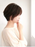 【CARE UMEDA】大人なナチュラルショートボブ　徳田圭吾