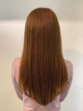 ツムグ 代官山店(TUMUGU) トリートメントストレートツヤツヤ髪艶カラーショコラベージュ