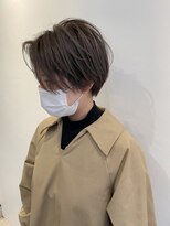 シロ 延岡店(SIRO)&nbsp;【大人ハイライトマッシュショート】ハンサムショート延岡美容室