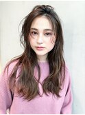 シースルーバング_テラコッタくすみブルーミニウルフ_8711
