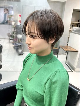 ヴェイン 渋谷(vain) クールショート/ハンサムショート/前髪なし/イルミナ/渋谷