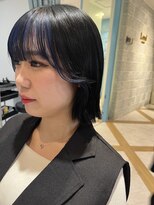 ロンド ストラーダ 心斎橋(Lond strada)&nbsp;【デザインカラー】大人可愛いネビージュ/インナーブルー