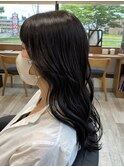 髪質改善トリートメントミルクティーベージュカラーくびれヘア