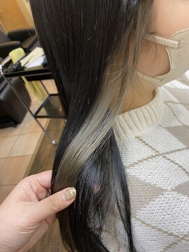 ヘア サロン ハラダ 笠寺店(Harada) ホワイトベージュ