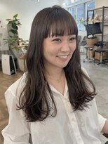 マルケ ドゥ マッシュ(MaruQuee de mashu)&nbsp;透明感グレージュと目力アップ前髪カット