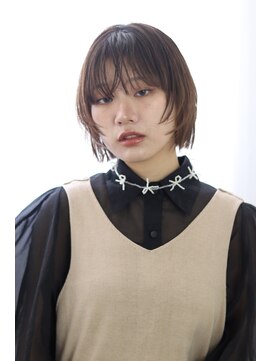 シロフ シブヤ(shirof shibuya) 【根岸みのり】20代30代40代/小顔ショート/無造作/顔周り