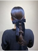 タイトめ編みおろし