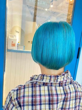 ヘアーメイク コラソン(hair make corazon) 【コラソン】インナー ブリーチ カラー艶髪スタイルまさる