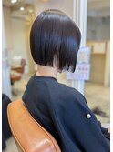 20代30代40代『大人可愛い』襟足すっきりボブ