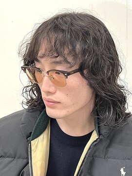 ヨシザワインク ハコザキ 水天宮前 日本橋人形町(YOSHIZAWA Inc.HAKOZAKI) メンズロング/スパイラル/グランジパーマ/モテ髪/色気/ダンディ