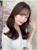 韓国風レイヤー/後れ毛/美髪