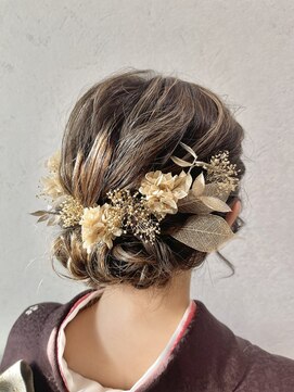 シャルムバイケンジ(Charm.by KENJE) 【ボブアレンジ】成人式/卒業式/結婚式/ヘアセット/アレンジ