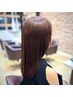 【人気NO.2☆】 カット＋髪質改善カラー＋極上Tr ￥19,250 →