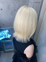 インク 渋谷(INK.)&nbsp;抜きっぱなしホワイトブロンド