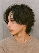 ルシードスタイル ボーグル岐阜店(LUCIDO STYLE BOGL) メンズウルフカットソフトウルフマッシュウルフメンズミディアム