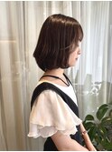 ナチュラル内巻きボブ