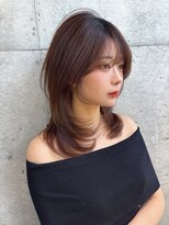 ロンドメリア 天神大名店(Lond Melia)&nbsp;イメチェンヘアスタイル美髪のススメワイドバングブルーブラック