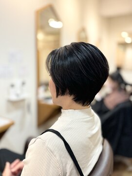 ヘアー グリーン(hair green) ショート30代40代50代ナチュラルブラック