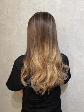 ウィスプ 赤羽店(wisp) バレイヤージュカラー