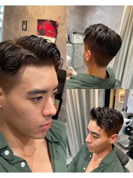メグロバーバーショップロッポンギ 目黒六(MEGURO BARBER SHOP 6PPONGI) 韓国風ショート