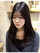 ジーナ 高槻(Zina) 韓国ヘア レイヤーカット