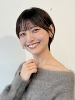 ガーデン タチカワ(garden tachikawa) 丸みショート/ショート/ショートボブ/暖色系カラー/小顔