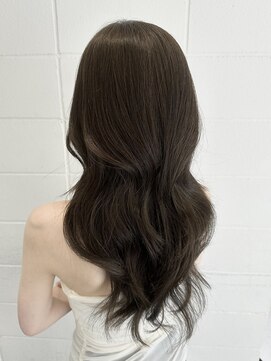 ココ 原宿(KOKO) M黒髪小顔ヘアオリーブグレー艶髪クラゲヘアーココアベージュ