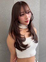 ロンドワン 三宮元町(Lond one)&nbsp;韓国風レイヤー/ハイレイヤー/ハッシュレイヤー/顔周りカット