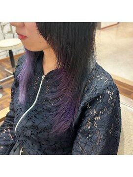 裾カラー12/17レイヤーカット