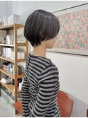 ナチュラルショート/ミルクブラウン/ダークパープル[自由が丘]