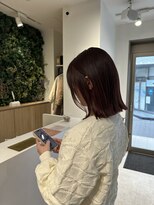 ルディー バイ ヘアーポケット(rudii by HAIR POCKET)&nbsp;プレイングカラー×レッドカラー