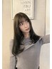 【nao指名限定】カット + 透明感カラー￥13700→￥11200
